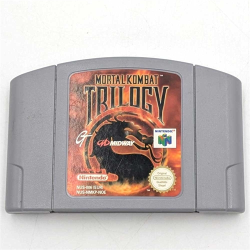 Mortal Kombat Trilogy - Cartridge - Nintendo 64 (EUR) (B Grade) (Genbrug)